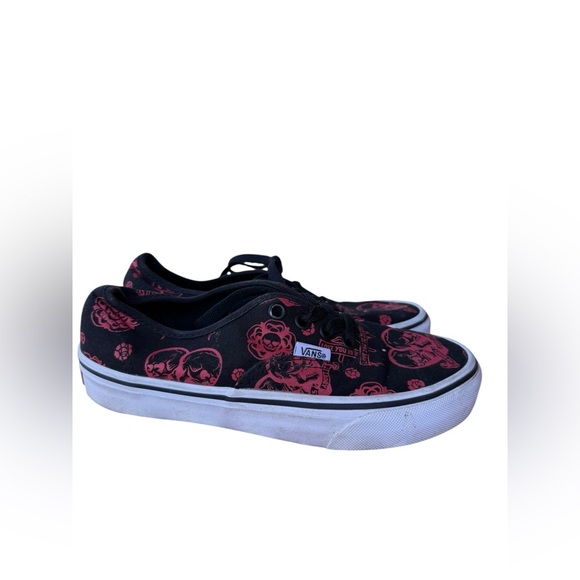 VANS Authentic - Love you To Death Black SKATE SHOES SZ 5 Womens VN0A5KS96BT - Picture 8 of 11